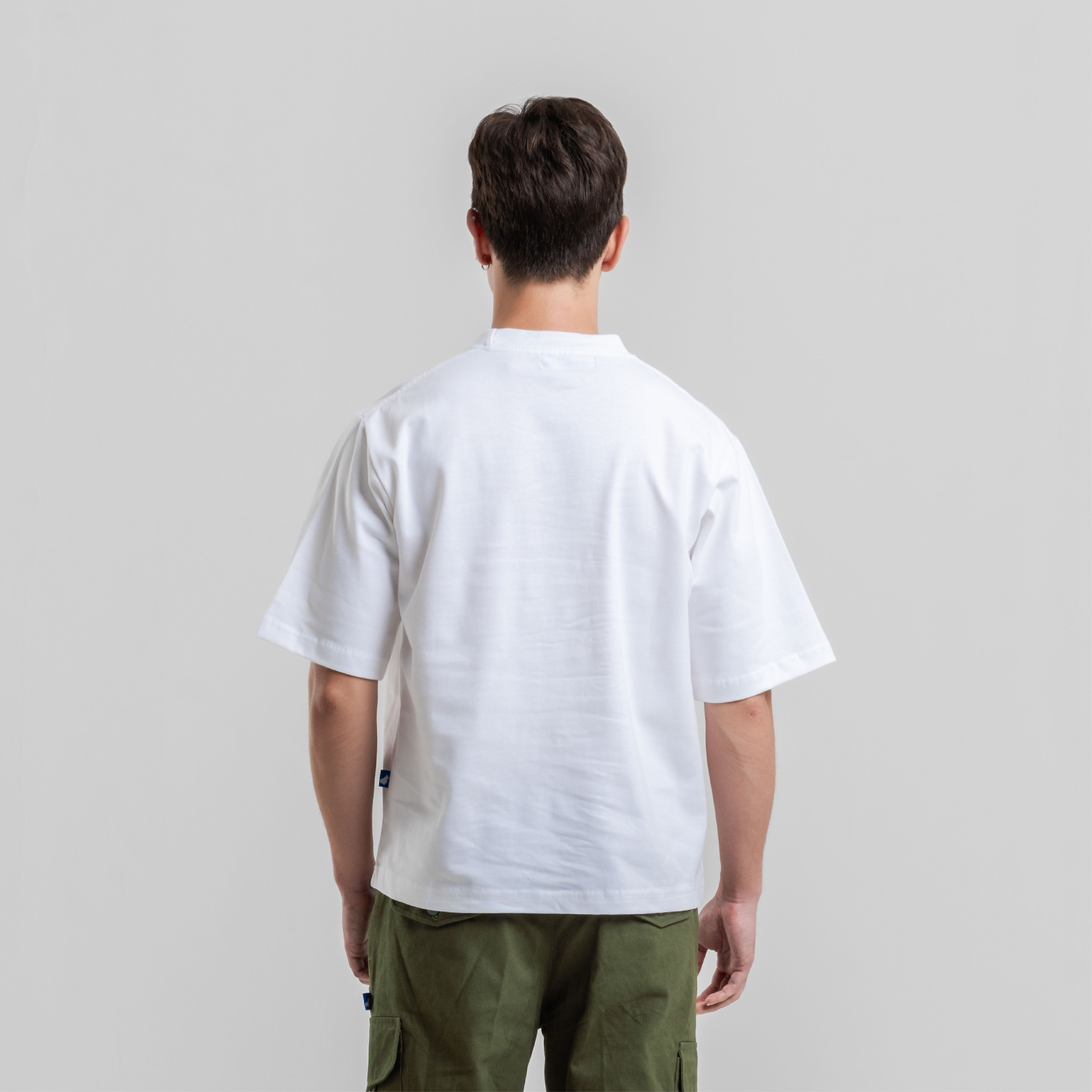 Franc Boxy Heavy Cotton Tees In White