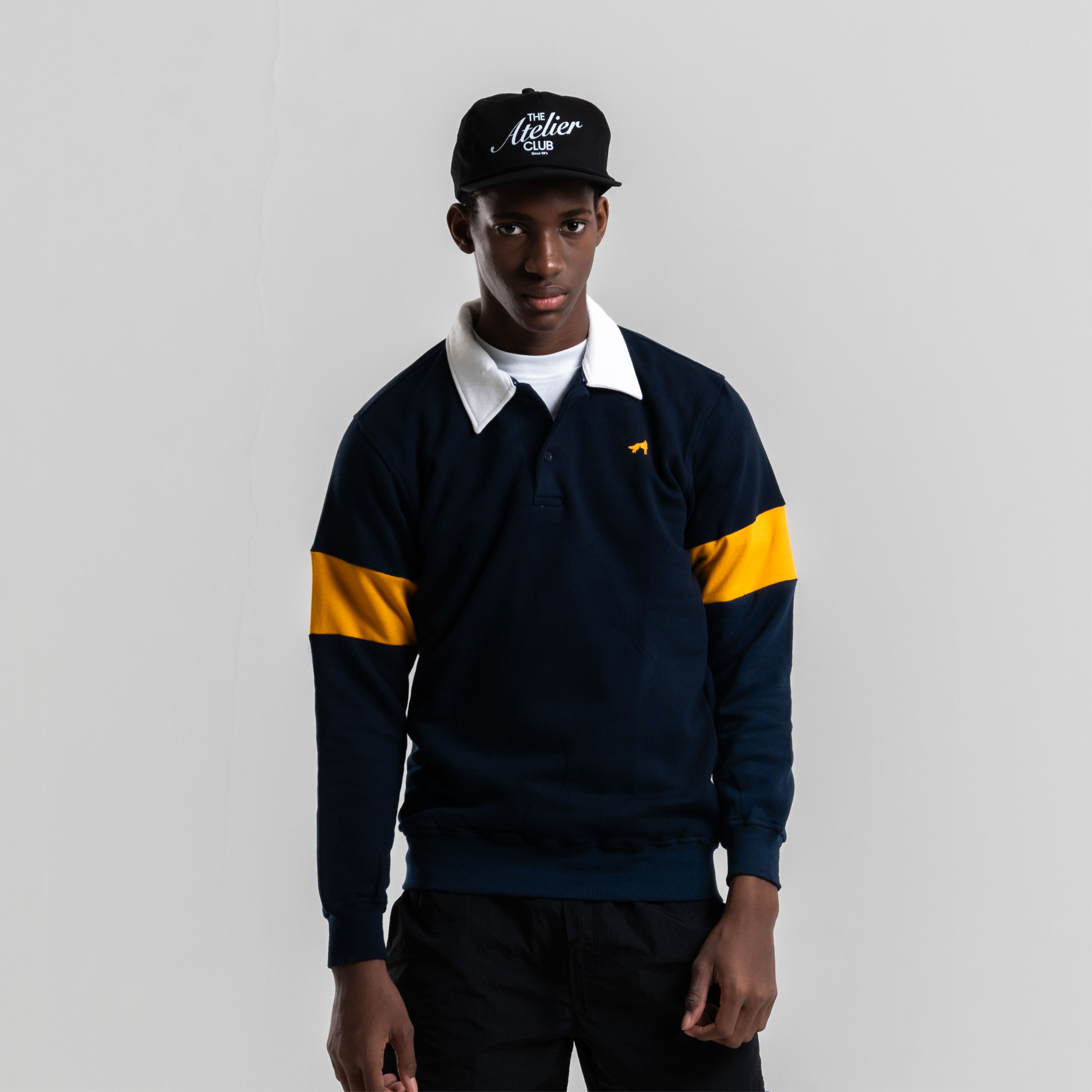Franc Navy Rugby Sweatshirt
