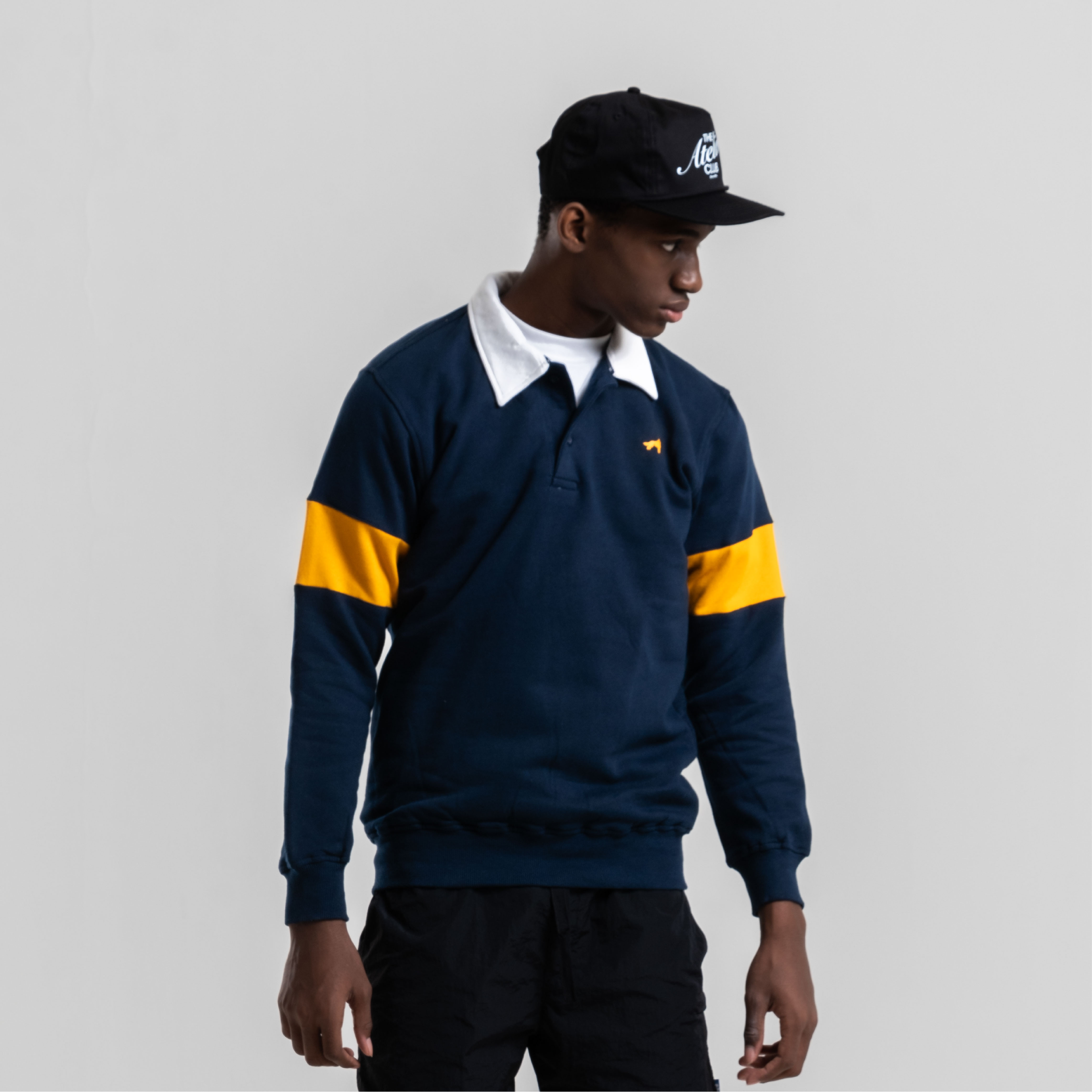 Franc Navy Rugby Sweatshirt