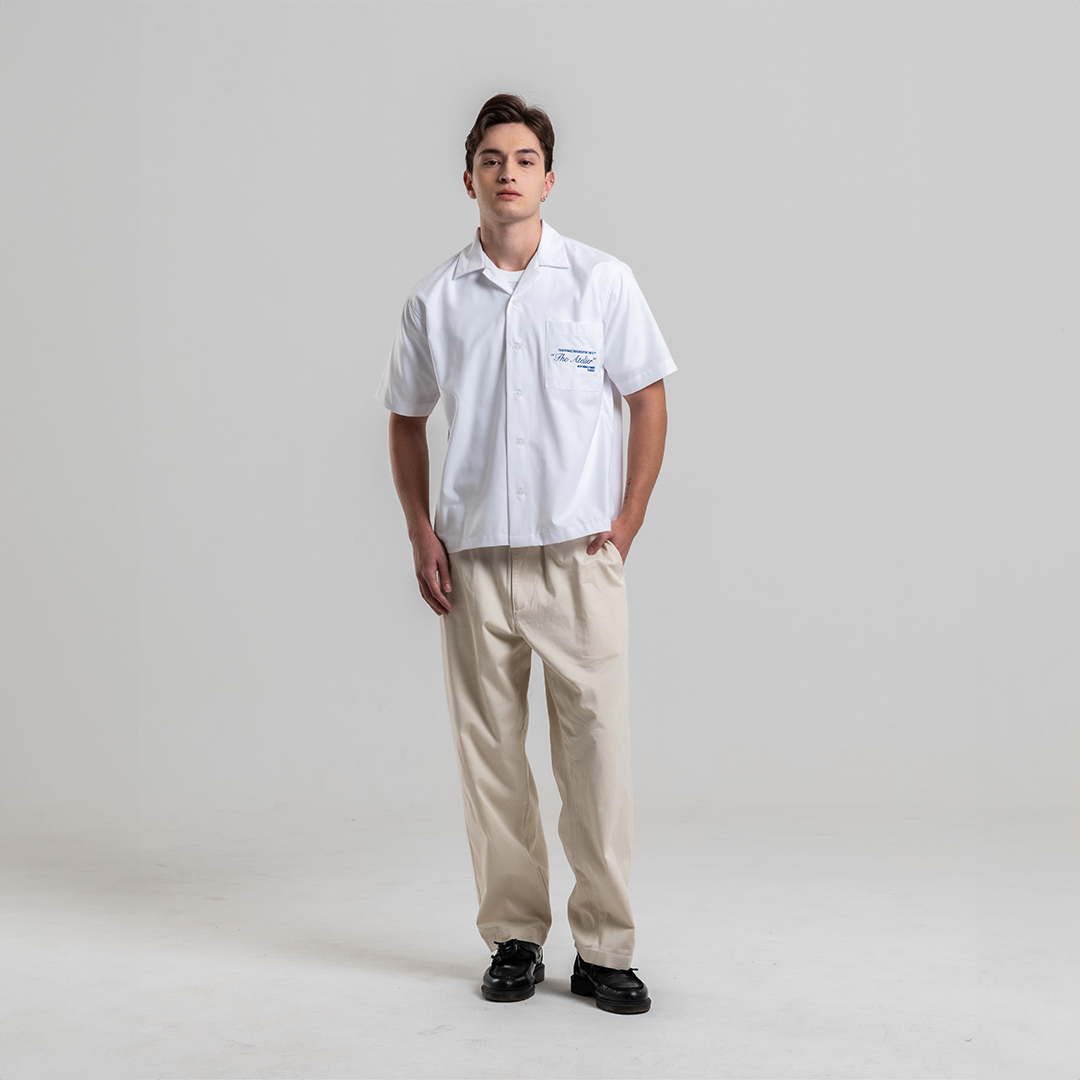 The Atelier Boxy Shirt in White