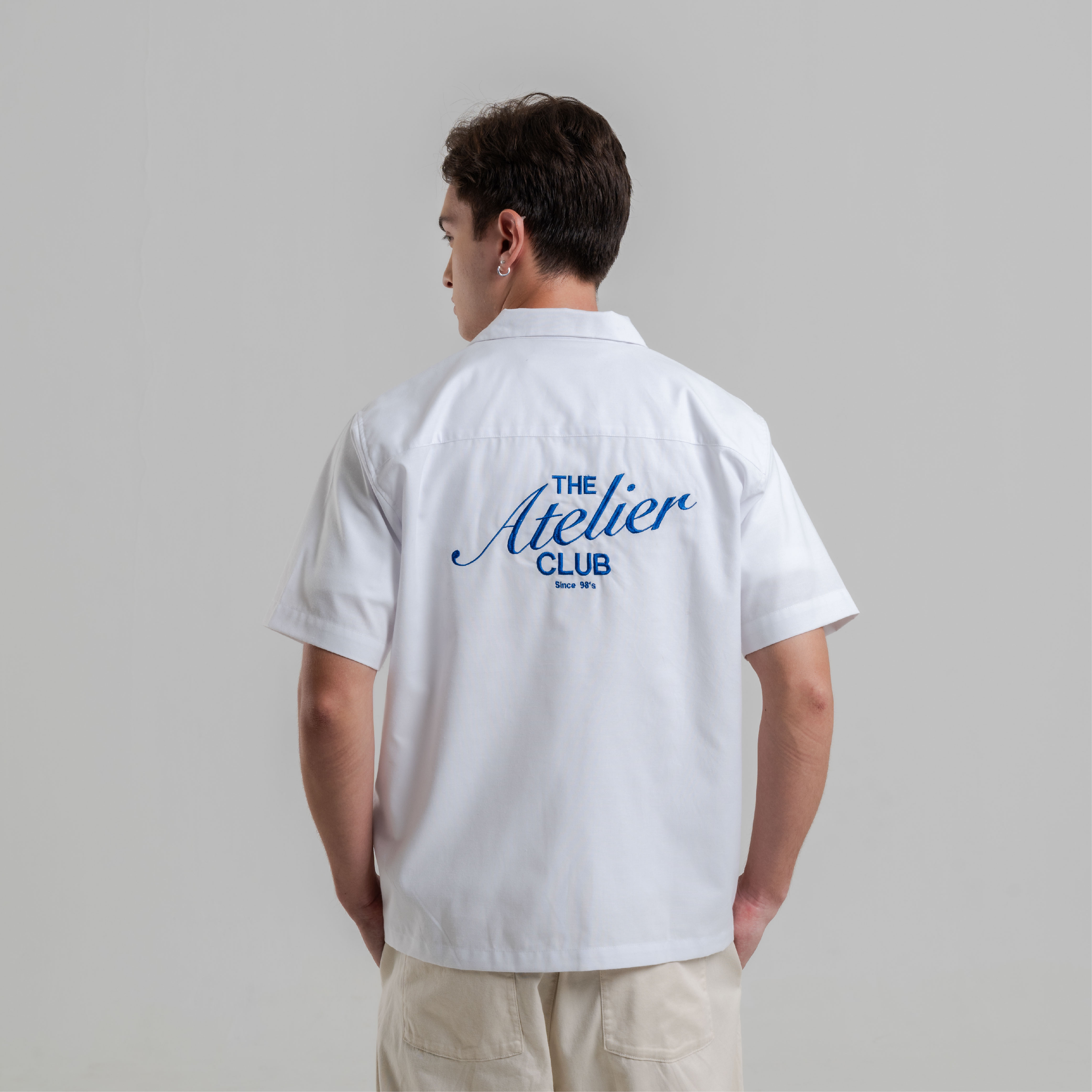 The Atelier Boxy Shirt in White