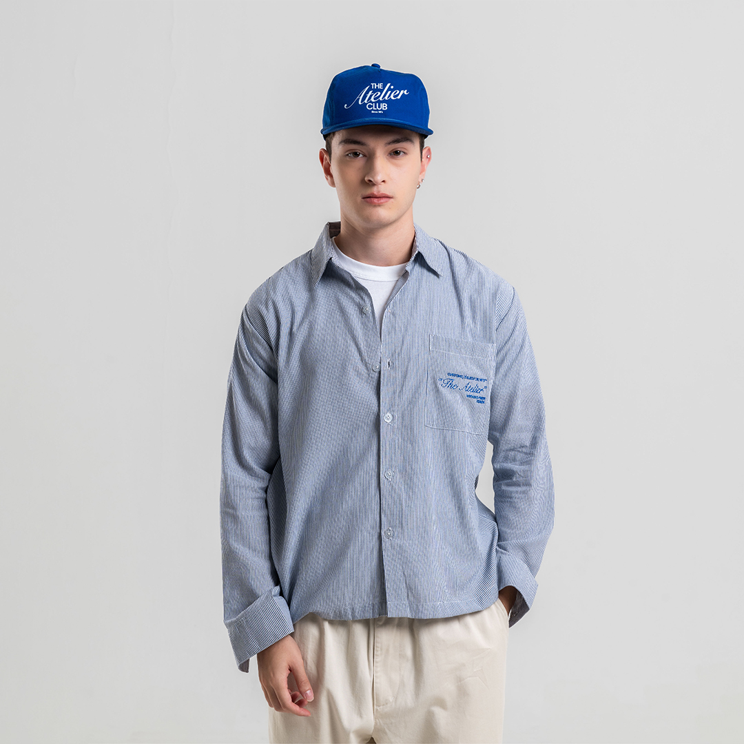The Atelier Stripe Long Sleeve Shirt