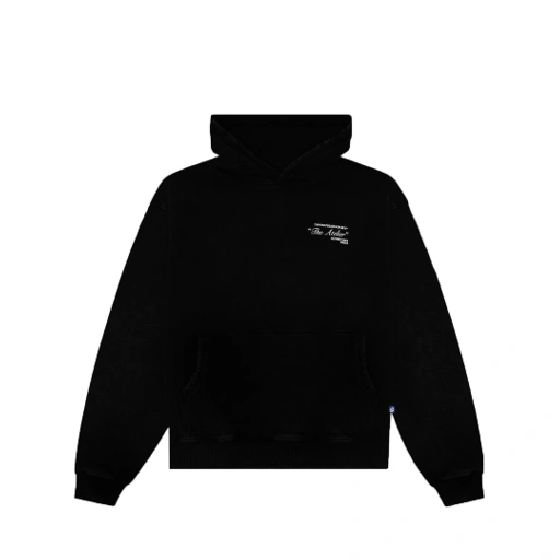 Image of The Atelier Heavy Weight Hoodie in Black