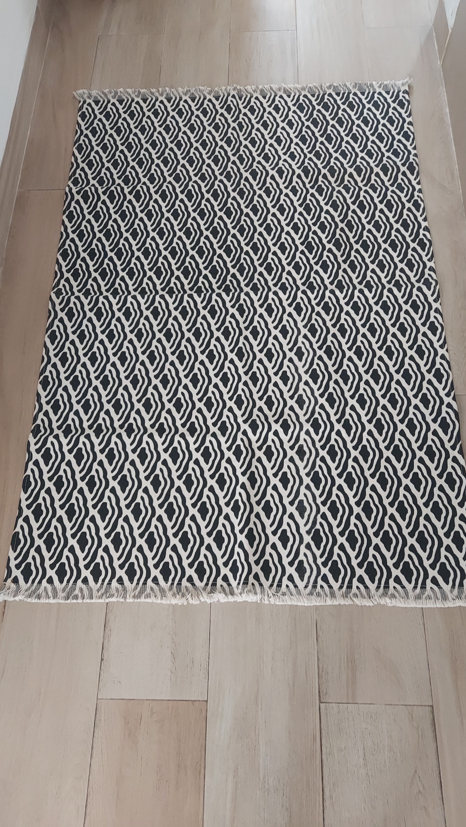 Rug Lantai Canvas Rumbai