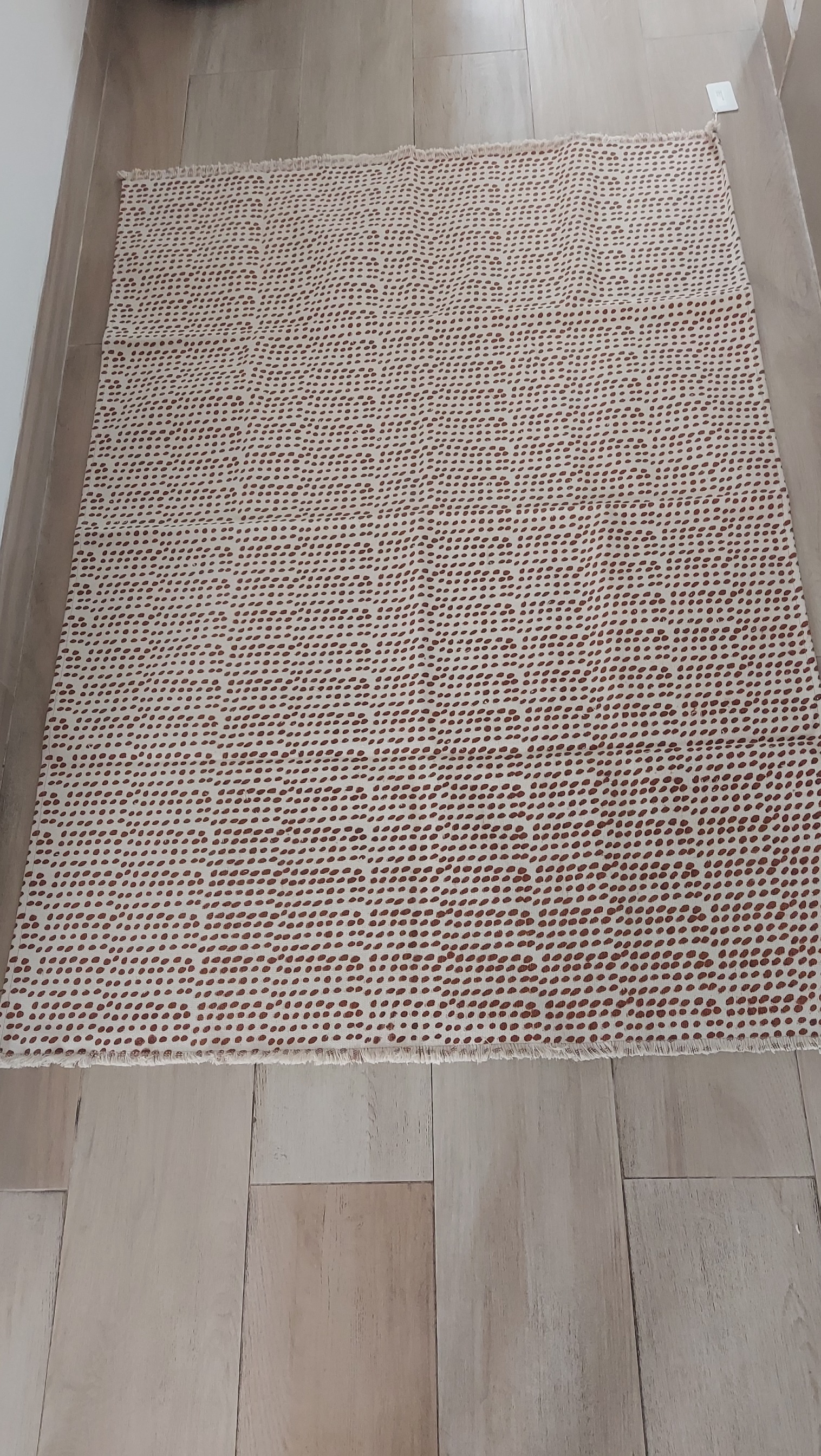 Rug Lantai Canvas Rumbai