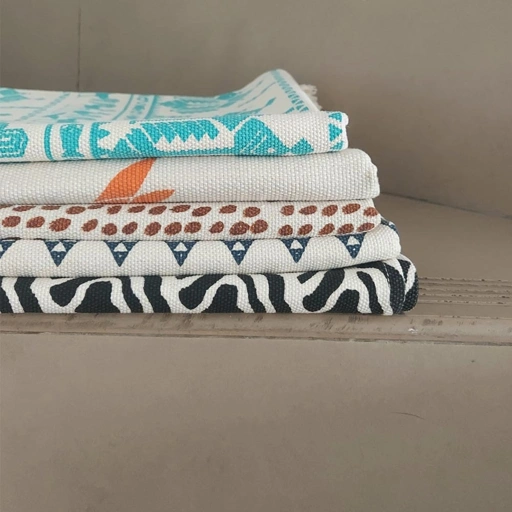 Rug Lantai Canvas Rumbai
