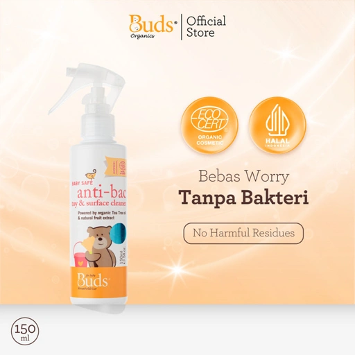 Image of Buds Organics Baby Safe Anti Bac Toy & Surface Cleaner - Sabun Mainan