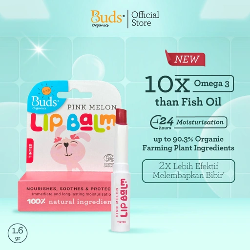 Image of Buds Organics Lip Balm for Kids - Pelembab Bibir Anak