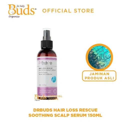 Image of Dr Buds Hair Loss Rescue Soothing Scalp Serum - Serum Pencegah dan Perawatan Rambut Rontok