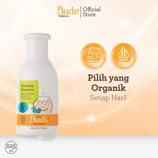 Image of Buds Organics Everyday Shampoo - Sampo Mandi Kulit Bayi & Anak