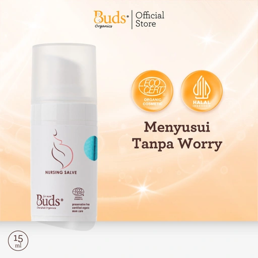 Image of Buds Organics Nursing Salve - Nipple Cream atau Lotion Ibu Menyusui
