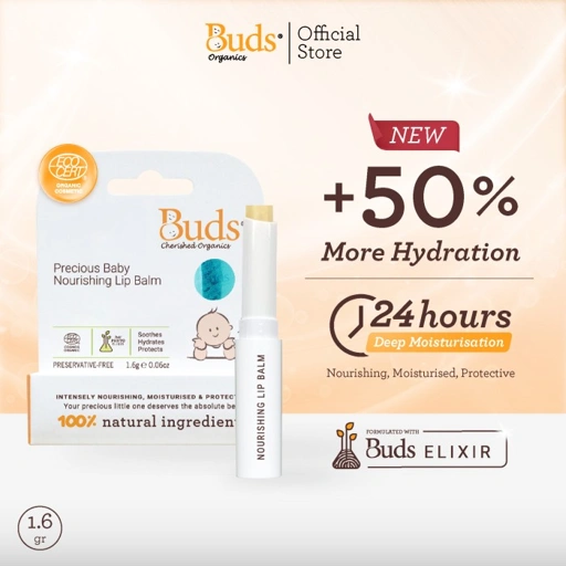 Image of Buds Precious Baby Nourishing Lip Balm - Pelembab Bibir Bayi