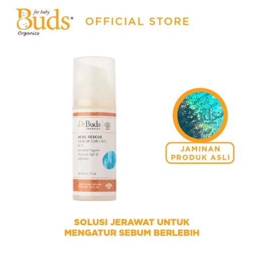 Image of Dr Buds Acne Rescue Sebum Control Gel - Skincare Lotion Kulit Jerawat
