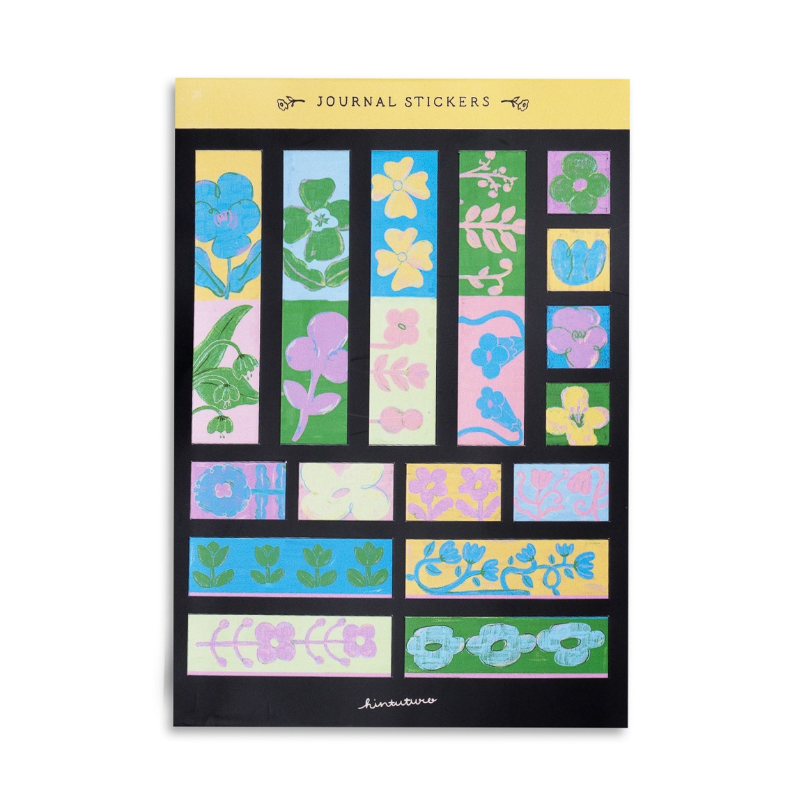 Garden Tiles Journal Sticker