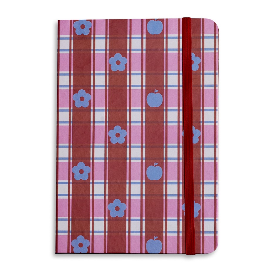 Nana's Garden Red Notebook