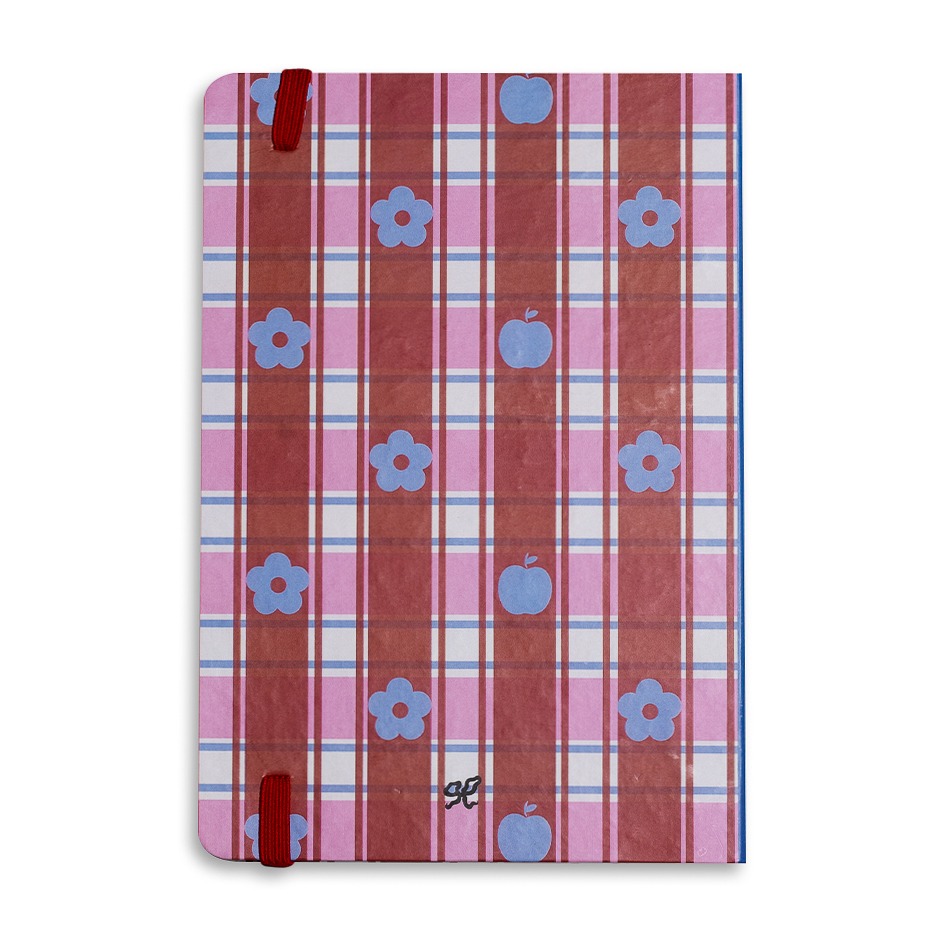 Nana's Garden Red Notebook