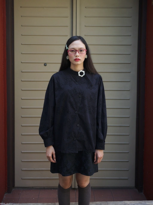 Image of Bloomie Black Shirt