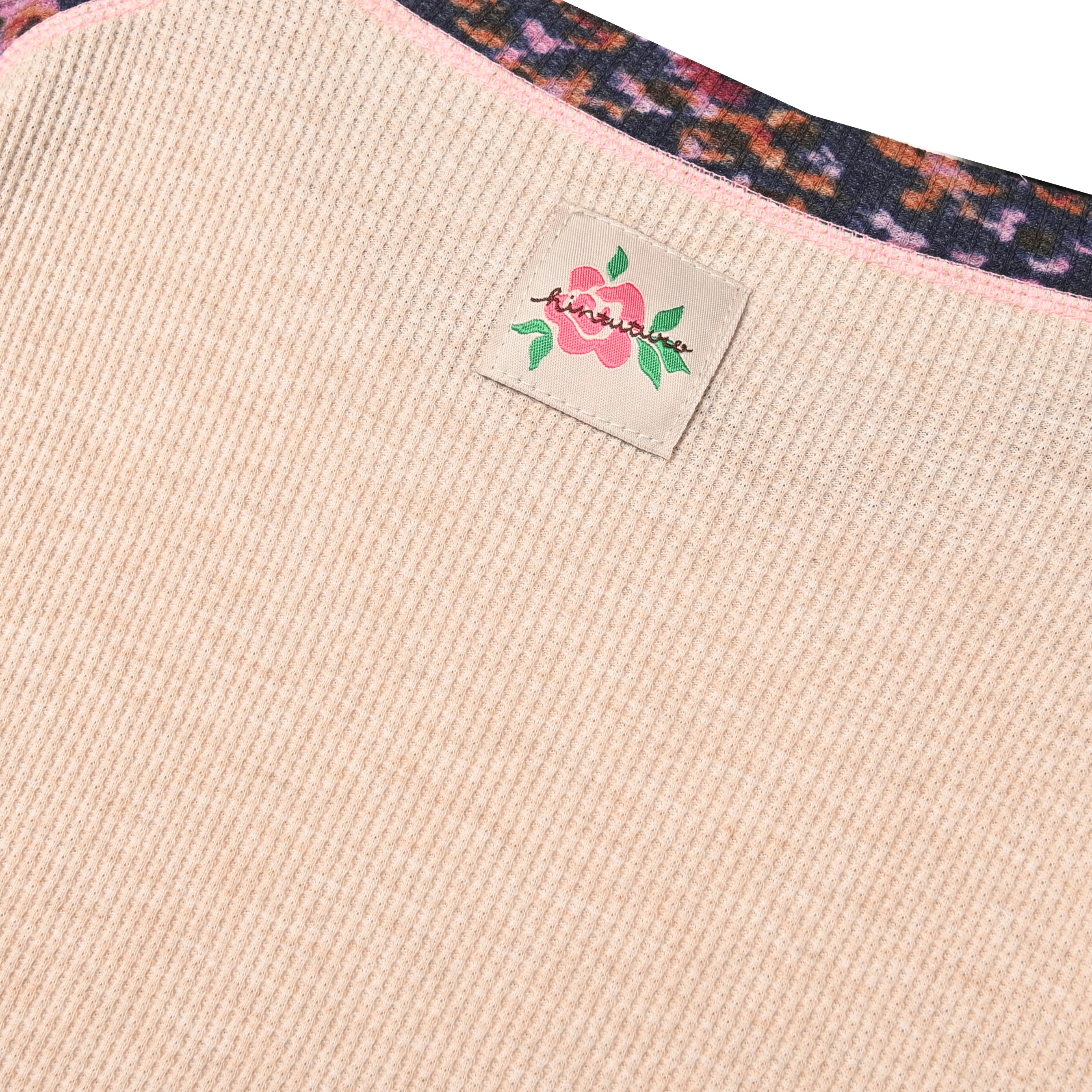 Rolley Raglan Tee - Cream