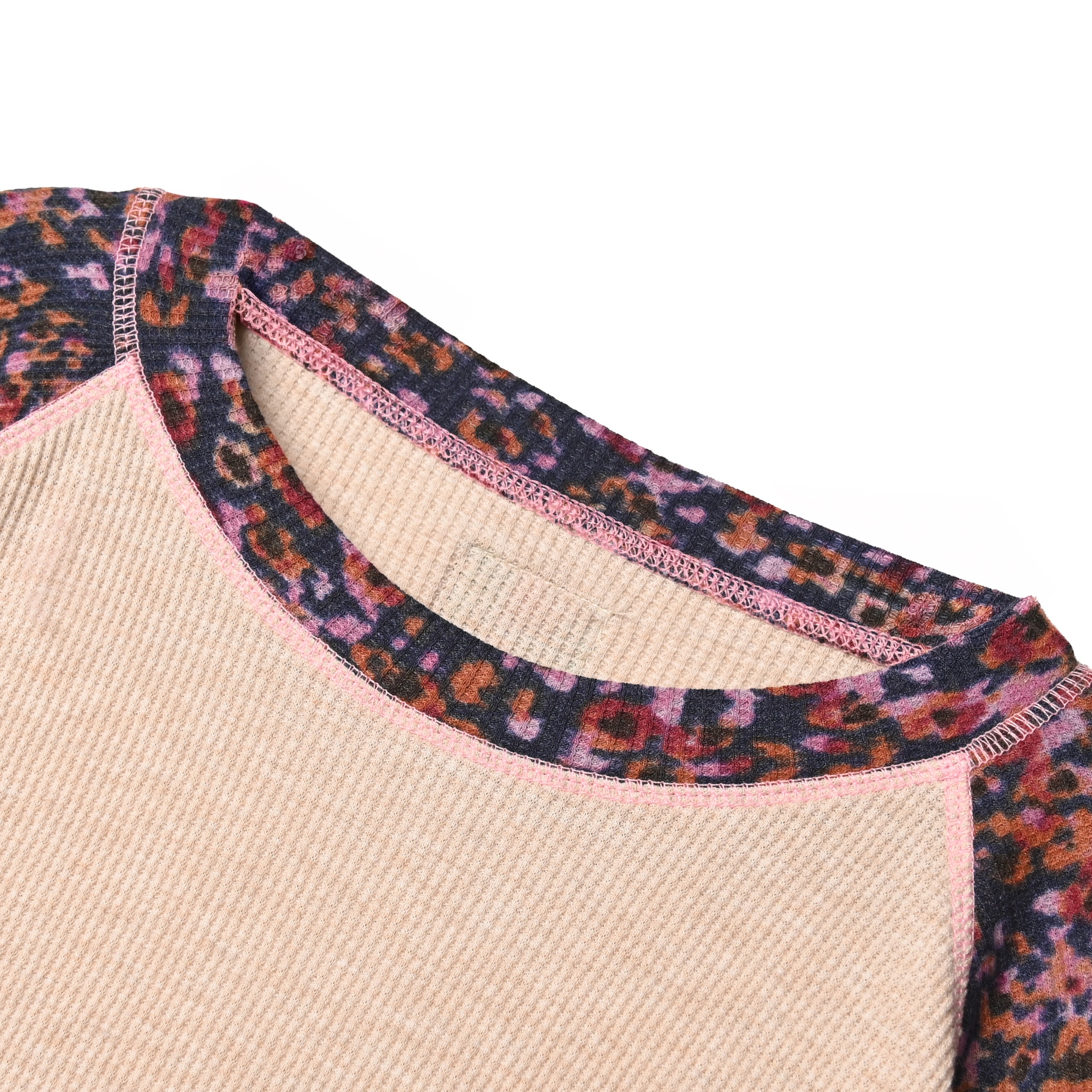 Rolley Raglan Tee - Cream