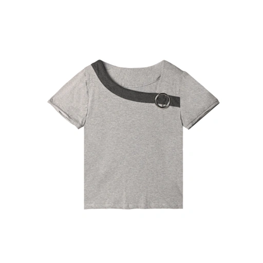 Image of O Ring Tee - Ash