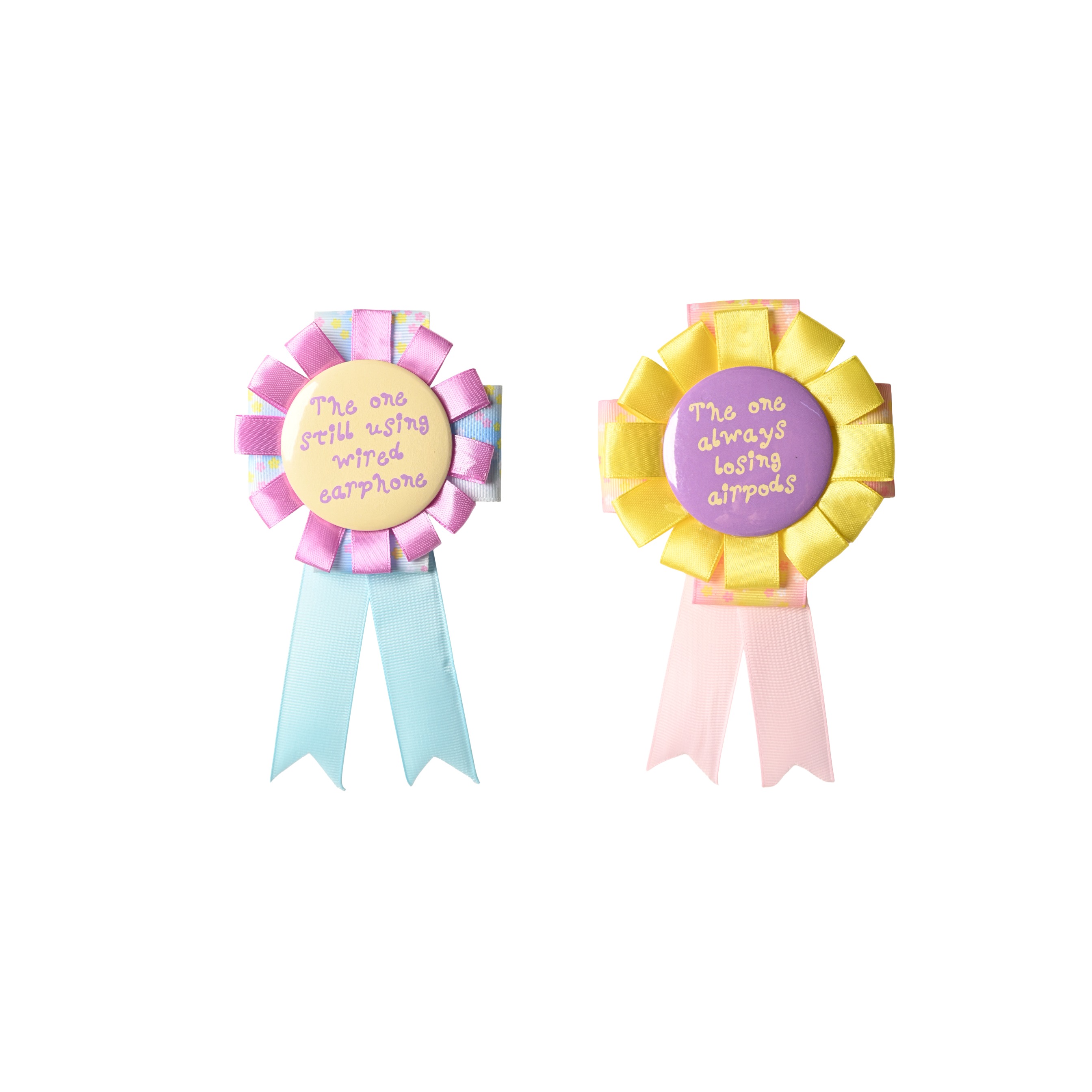 Rosette Pin - Couple Set
