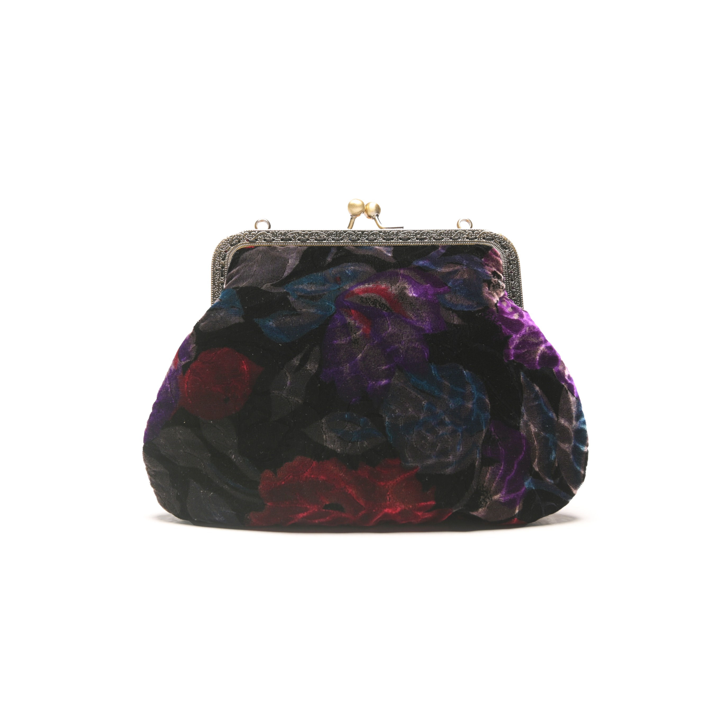 Midnight Floré Clutch