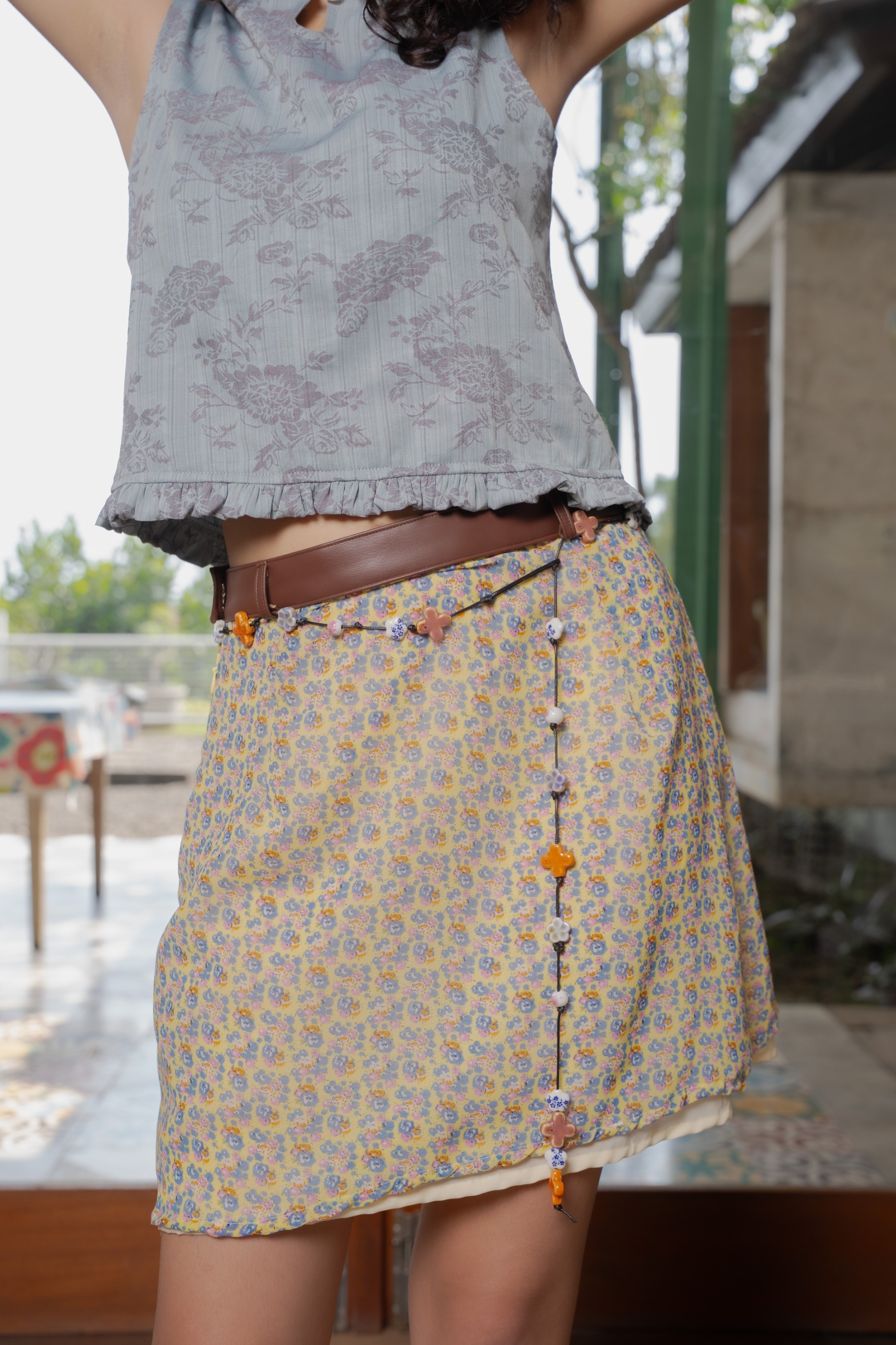 Hikari Skirt - Butter