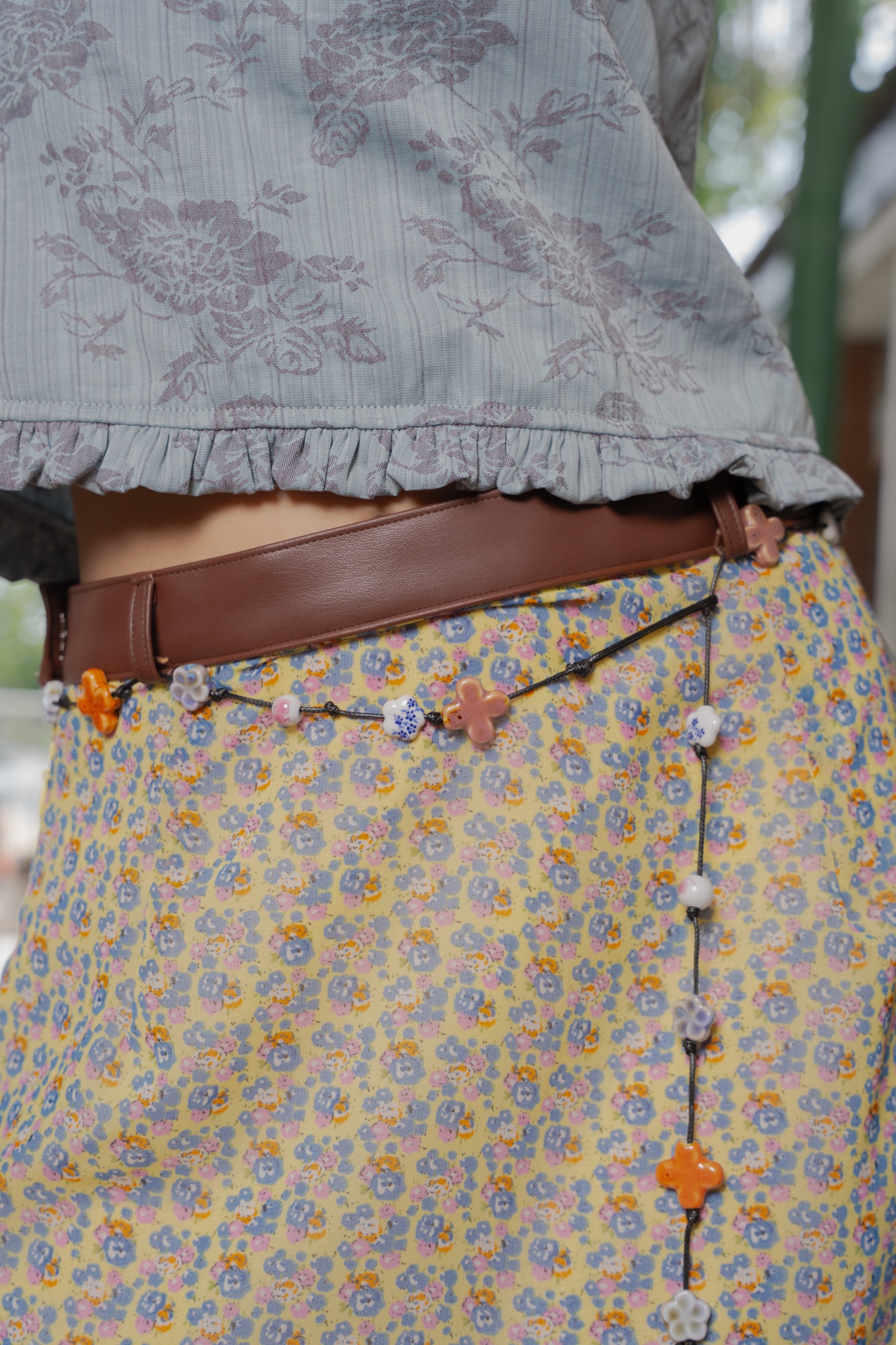 Hikari Skirt - Butter