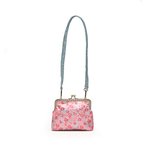 Image of Fleur Pink Clutch Bag