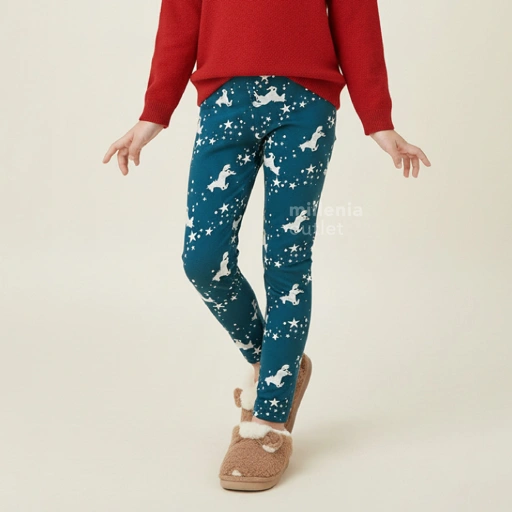 Image of Celana Legging Motif Anak Perempuan Bahan Katun - Kids Cotton Legging