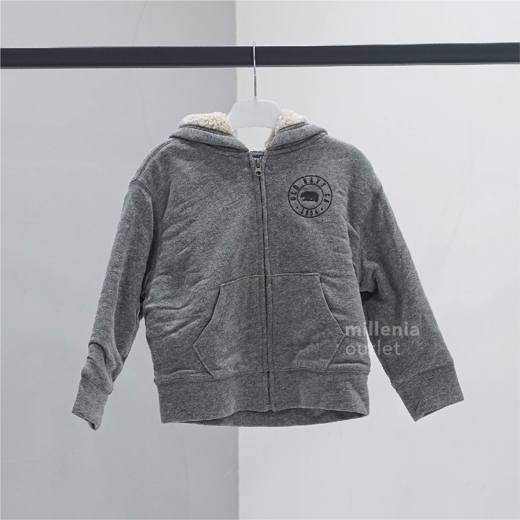 Jaket Anak Hoodie Bulu 4 Warna