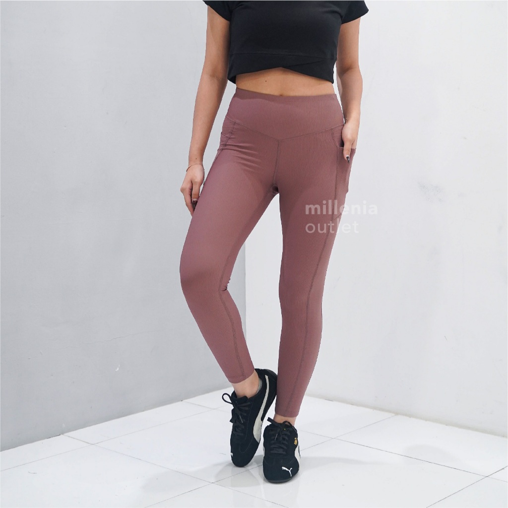 Legging Wanita ON - Legging Casual Santai Sport
