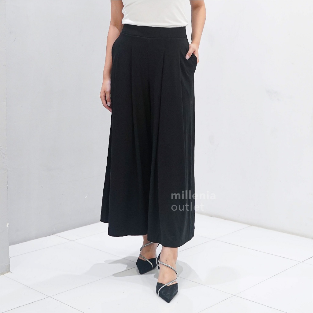 Celana Kulot Rok Wanita Model Lebar - Women Casual Wide Leg Kulot Pants
