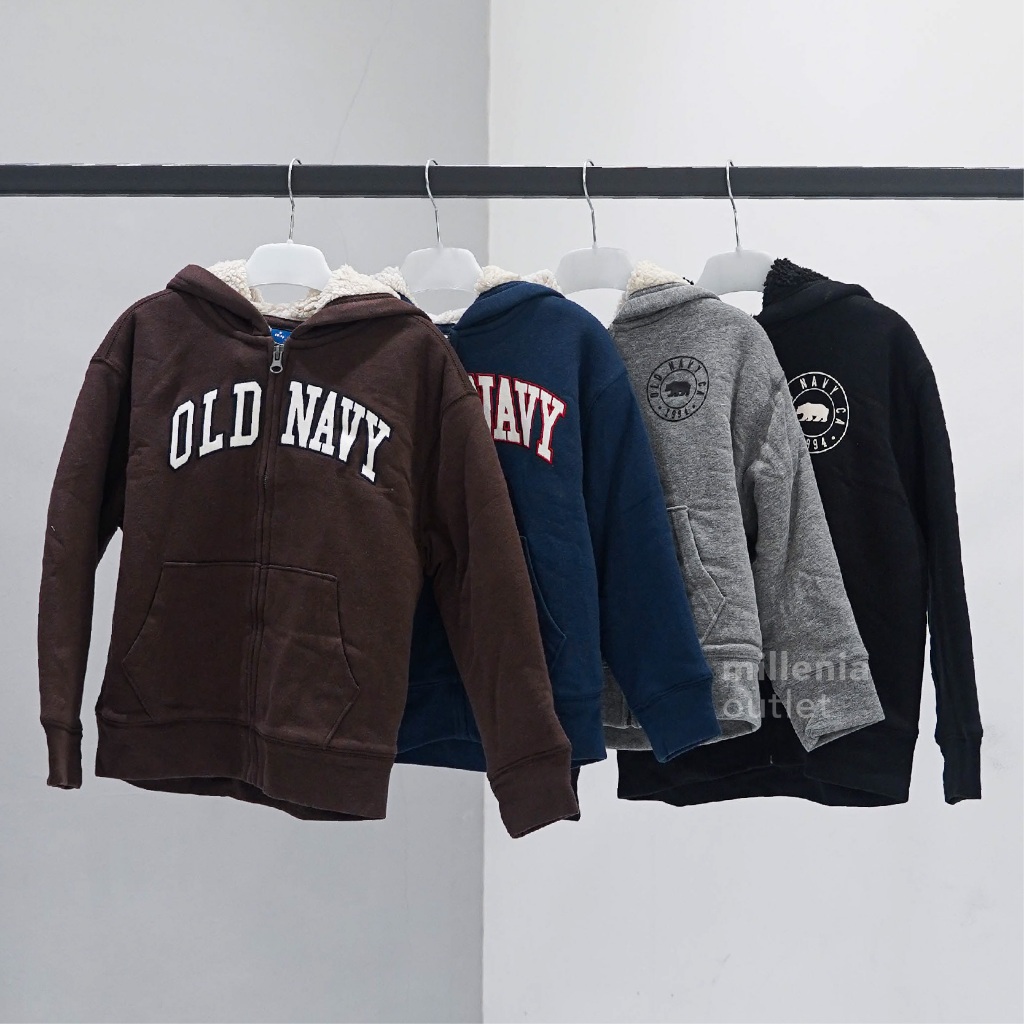 Jaket Anak Hoodie Bulu 4 Warna