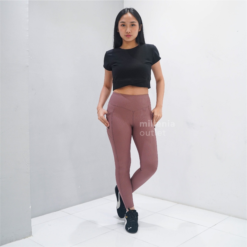 Legging Wanita ON - Legging Casual Santai Sport