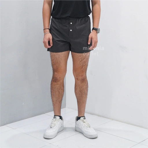 Image of Boxer Pria - Celana Dalam Pendek Casual Bermotif