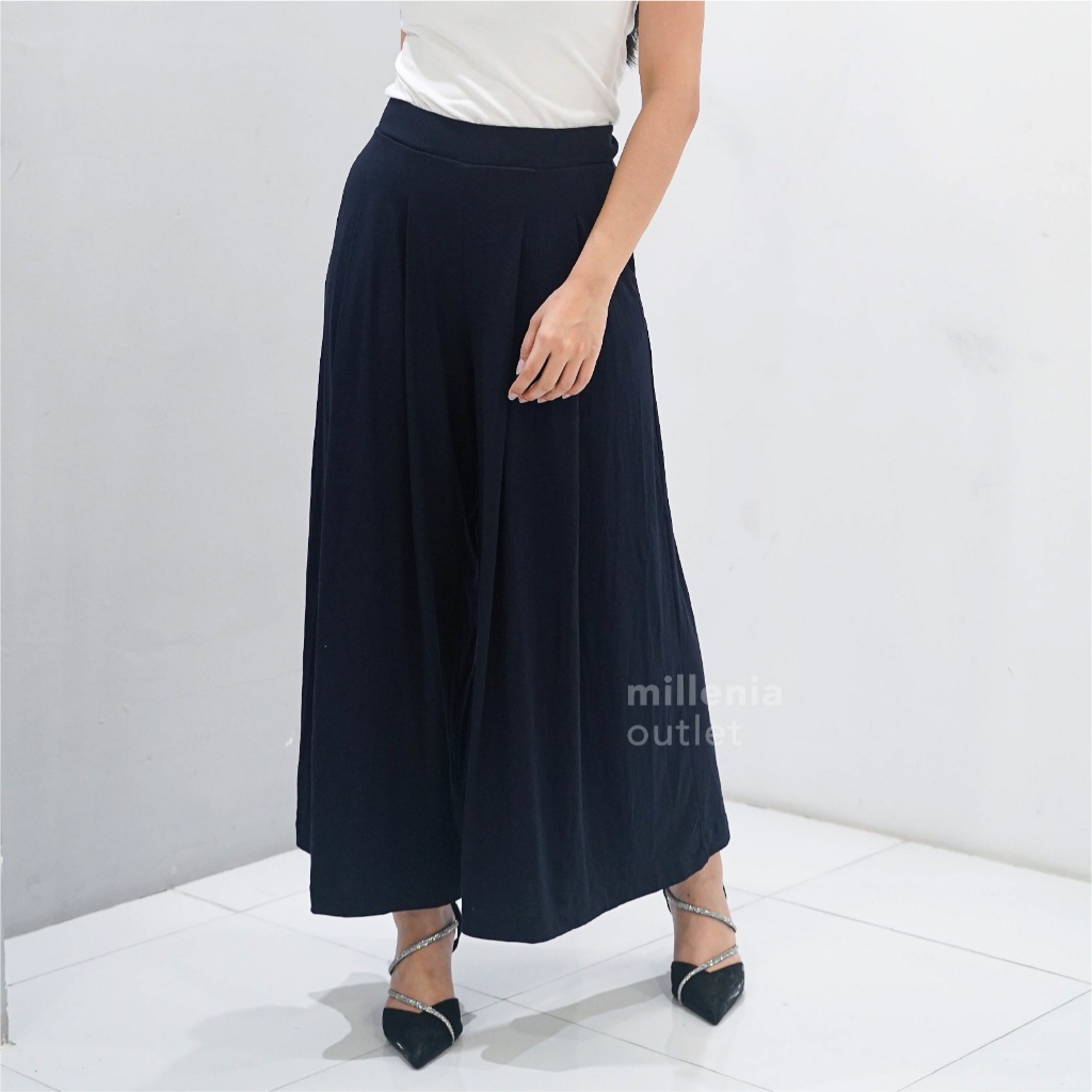 Celana Kulot Rok Wanita Model Lebar - Women Casual Wide Leg Kulot Pants