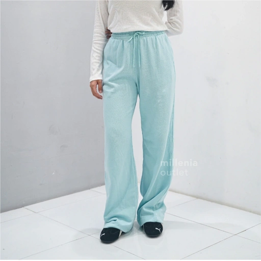 Image of Celana Panjang Jogger ON Wanita Kaki Lebar - Women Wide Leg ON Jogger