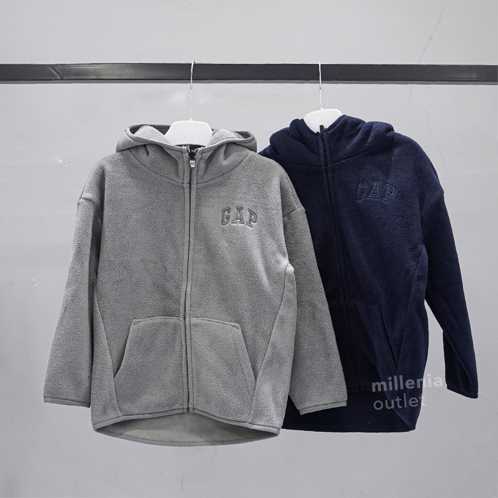 Jaket Resleting Anak Bahan Tebal - Kids Zipper Jacket