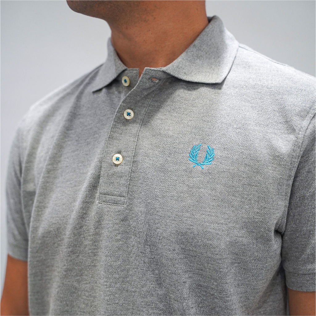 MO Kaos Polo Pria Lengan Pendek - Men FP Polo Shirt Cotton Pique with a Two-Button Placket