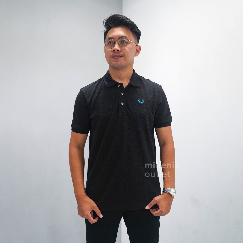 MO Kaos Polo Pria Lengan Pendek - Men FP Polo Shirt Cotton Pique with a Two-Button Placket