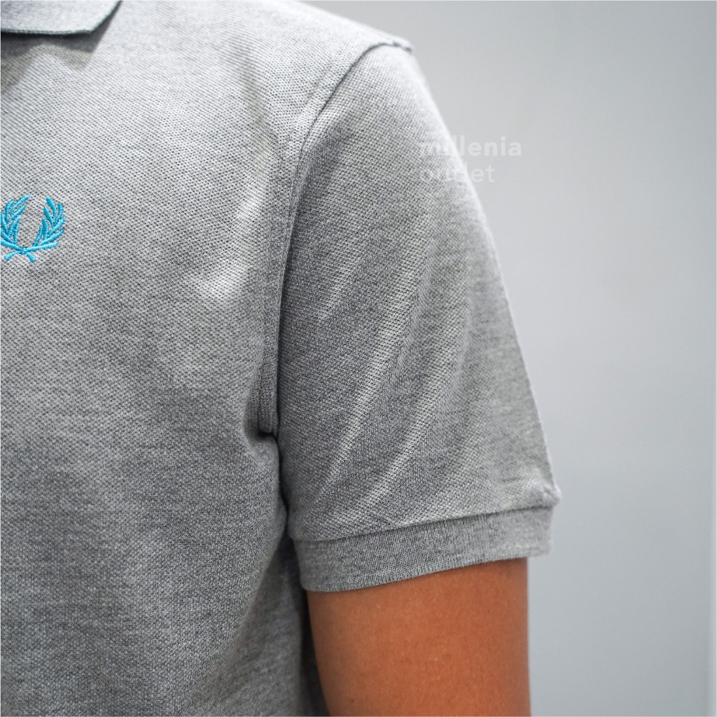 MO Kaos Polo Pria Lengan Pendek - Men FP Polo Shirt Cotton Pique with a Two-Button Placket