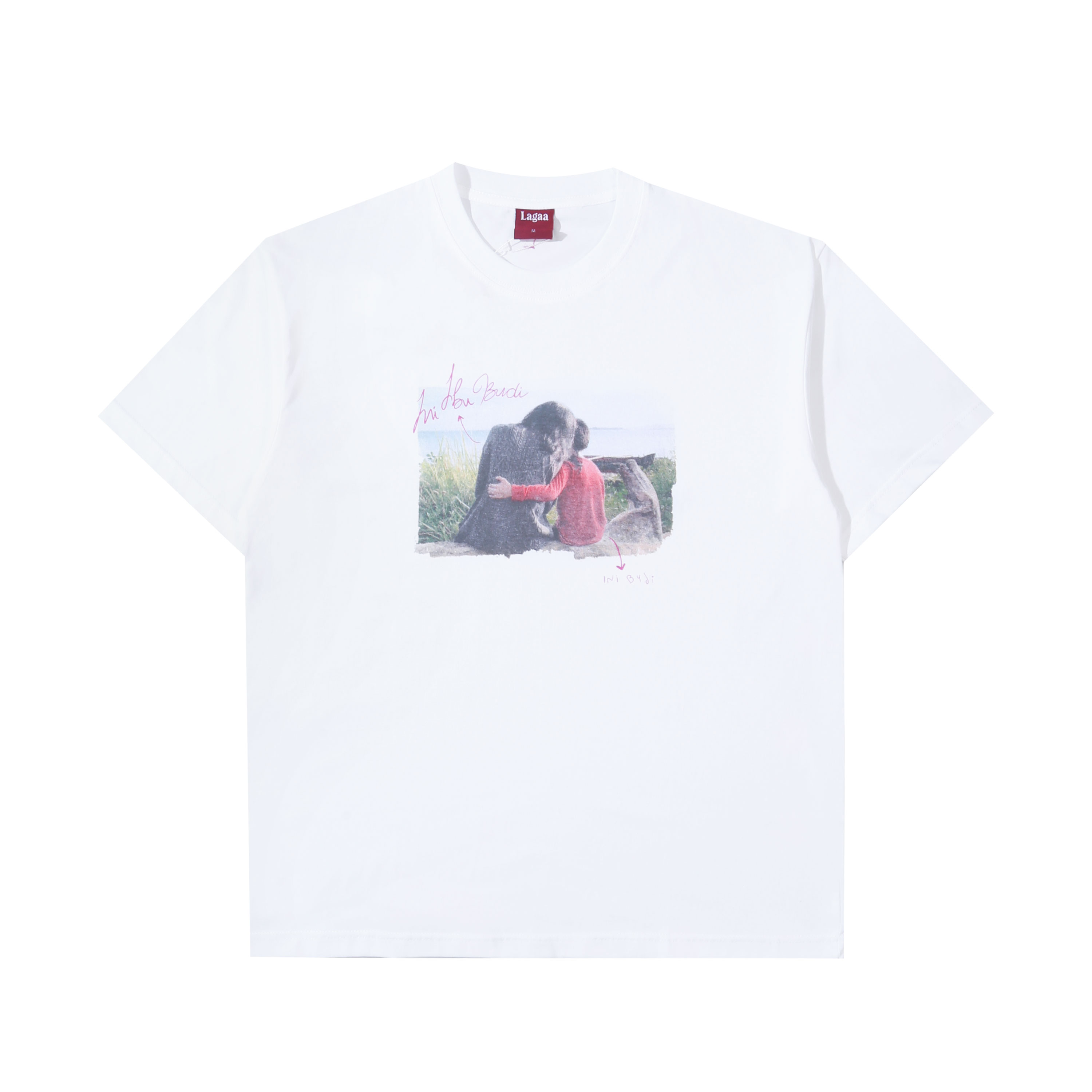 Lagaa - Ini Ibu Budi - T-shirt - White