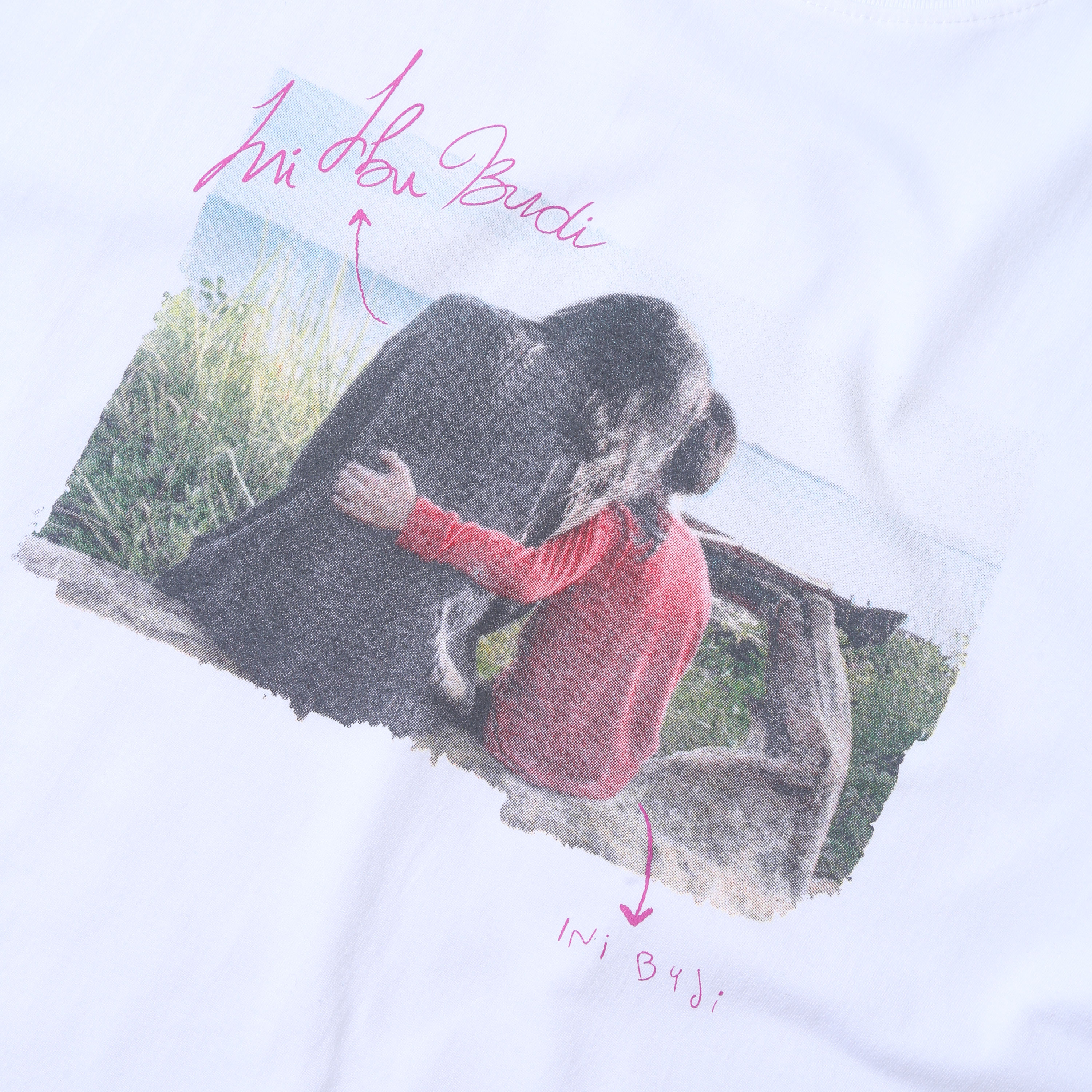 Lagaa - Ini Ibu Budi - T-shirt - White