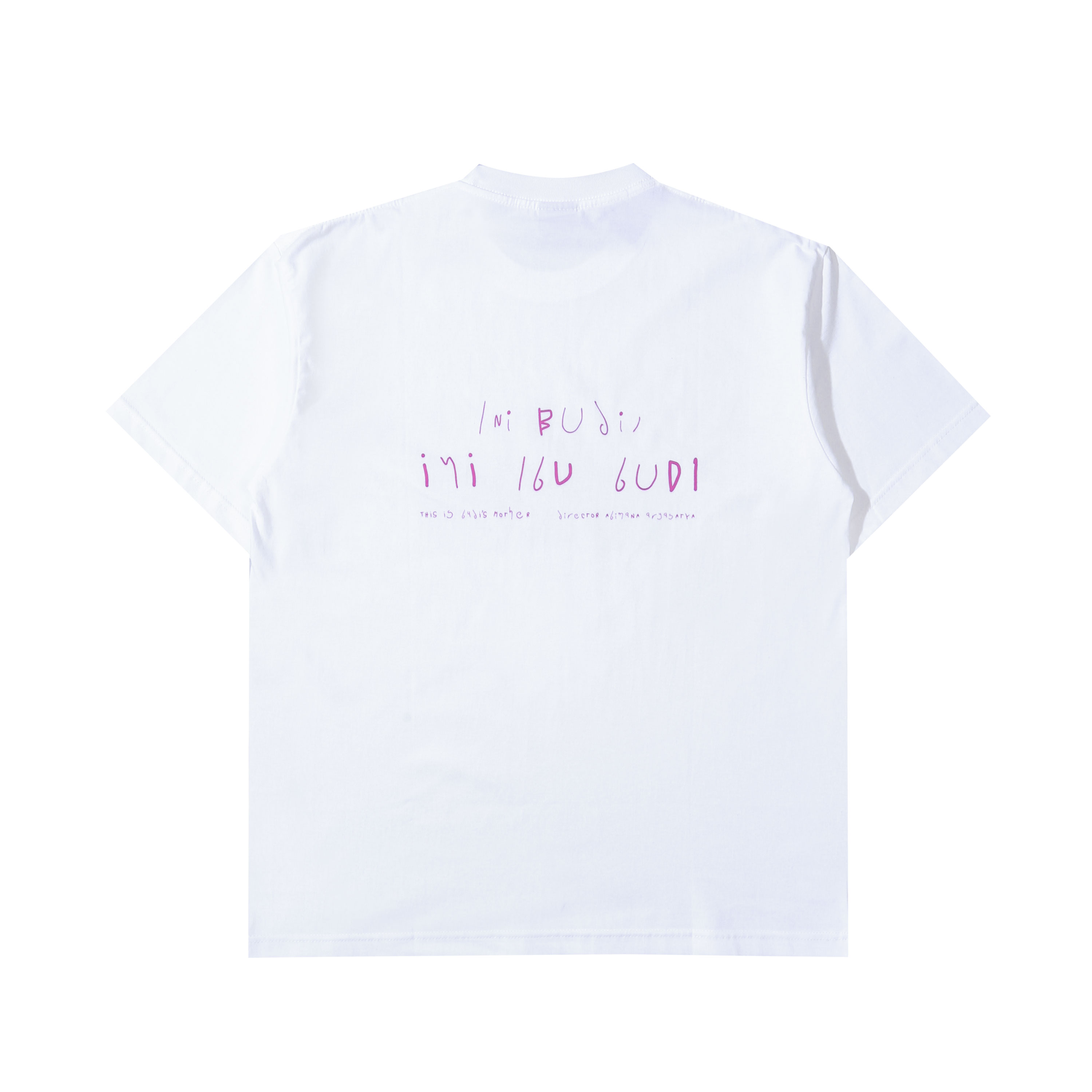 Lagaa - Ini Ibu Budi - T-shirt - White