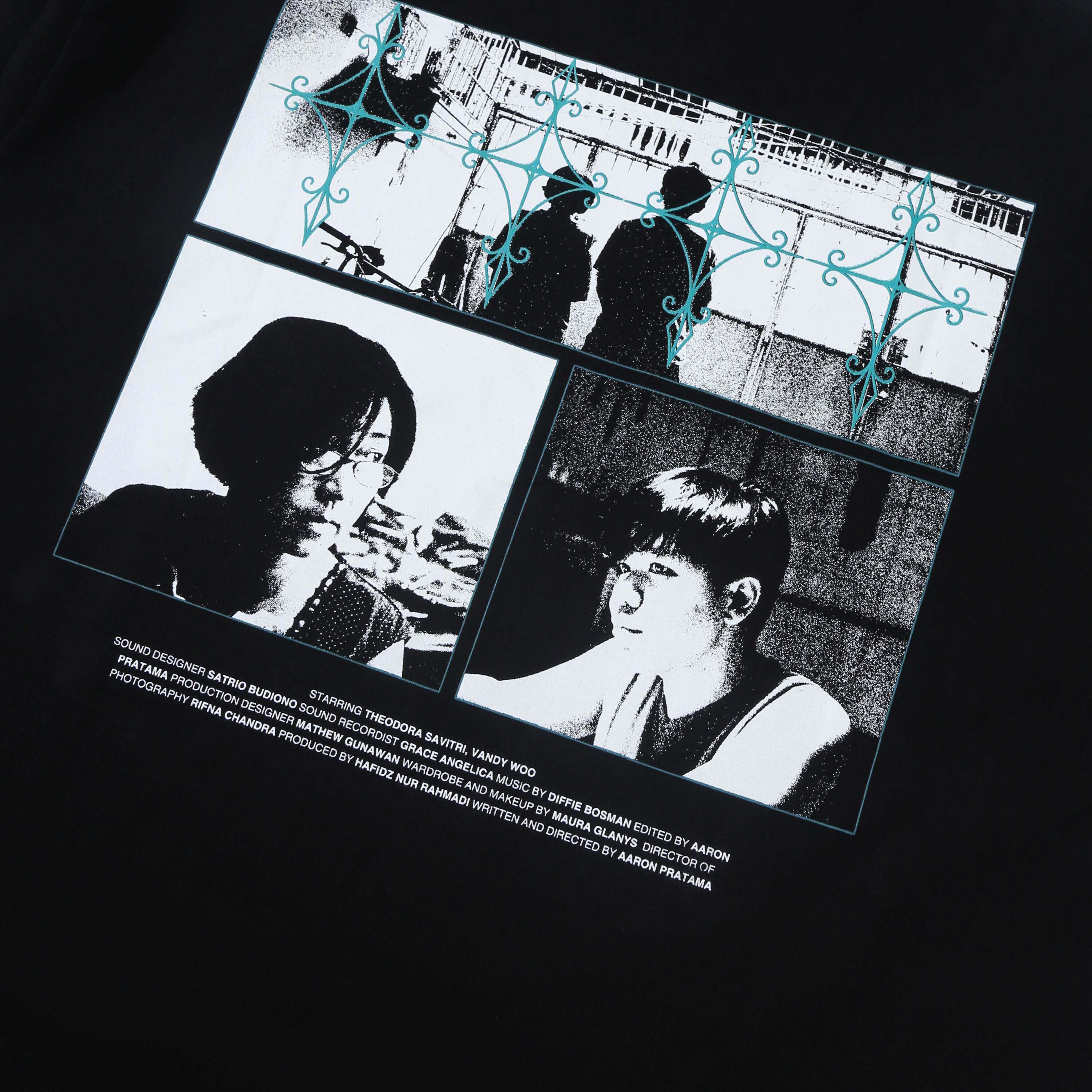 Lagaa - Sekat Sekat - T-shirt - Black