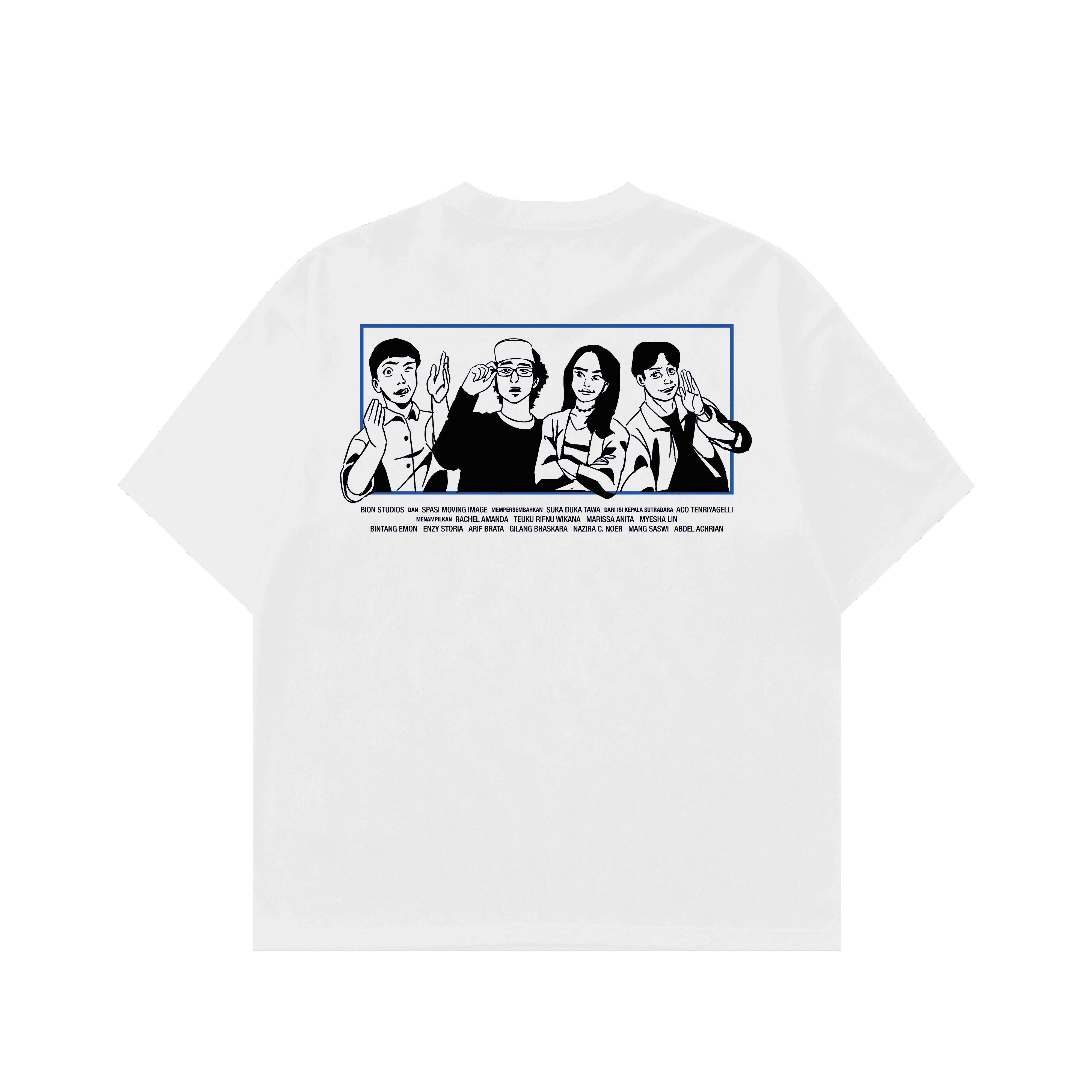 Lagaa - Suka Duka Tawa - T-shirt - White