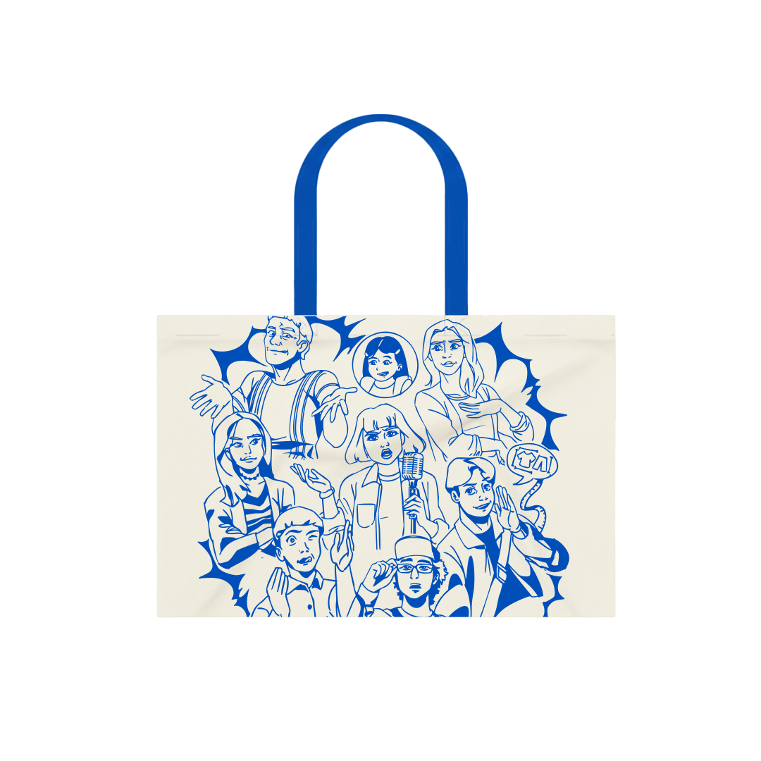 Lagaa - Suka Duka Tawa - Totebag - Beige