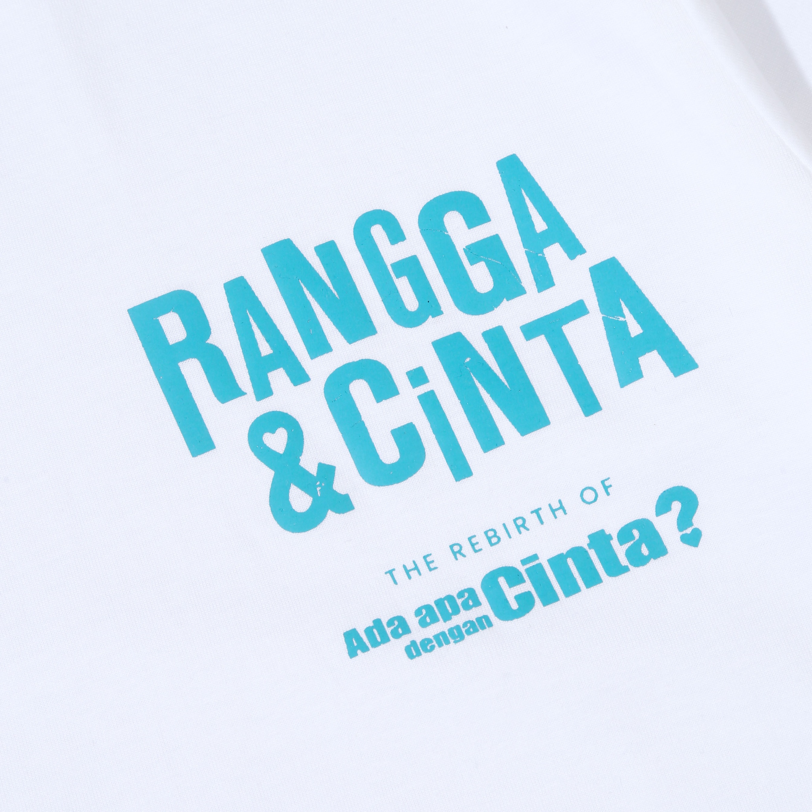 Lagaa - Rangga & Cinta - Ringer T-shirt - White
