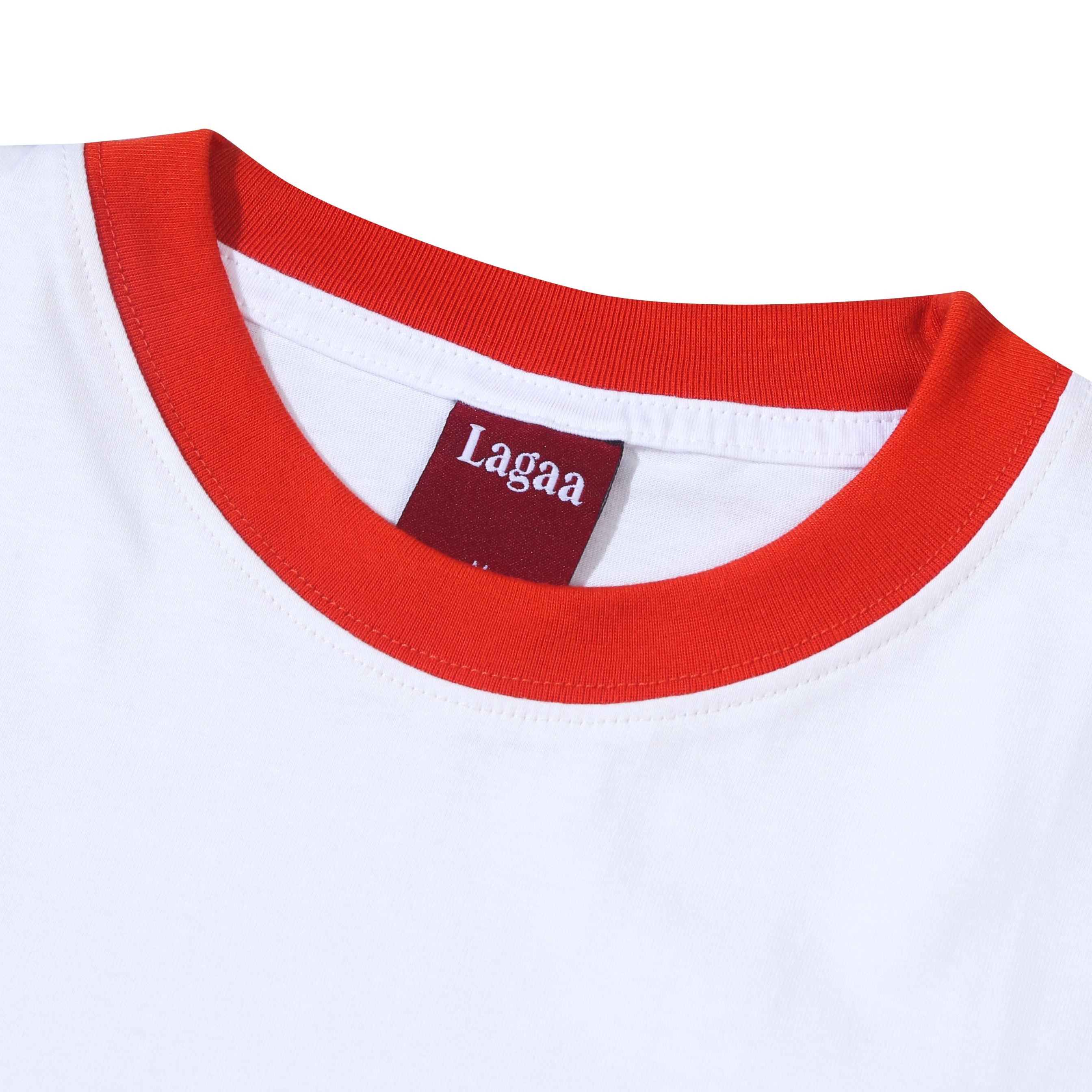 Lagaa - Rangga & Cinta - Ringer T-shirt - White